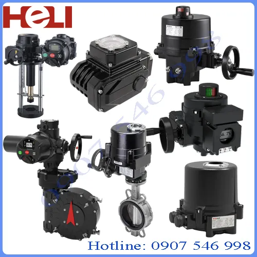 bộ truyền động, van công nghiệp heli