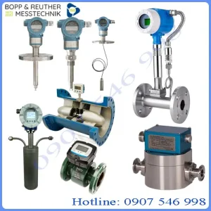 Đồng Hồ Đo Lưu Lượng Bopp & Reuther Chính Hãng Đức