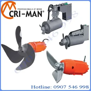 Máy khuấy chìm CRI-MAN chính hãng TBM, TMS, TBX, AF, MXP
