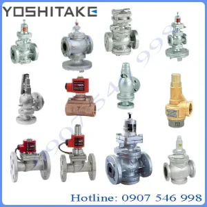 Van điện từ, van an toàn, van giảm áp Yoshitake Nhật Bản