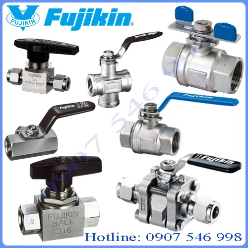 Nhà Cung Cấp Van Fujikin Nhật Bản Chính Hãng van bi, van khí nén,fujikin