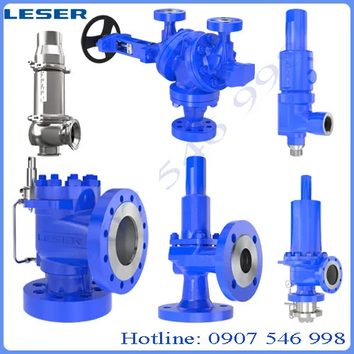 Van LESER Safety Valve Đức đại lý ban leser việt nam