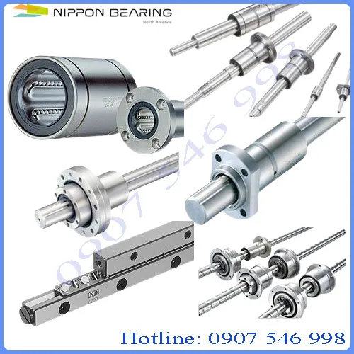 Nhà cung cấp vít me NB chính hãng Ball Screw, Linear Motion NB Nhật Bản vit me nippon