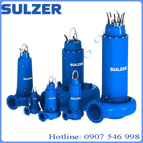 Nhà phân phối bơm sulzer chính hãng bơm nước thải sulzer