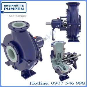Bơm FNC RHEINHUTTE - Bơm hóa chất bằng gốm